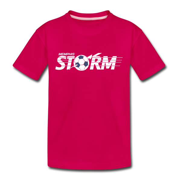 Memphis Storm T-Shirt (Youth) - dark pink
