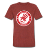 Columbus Capitals T-Shirt (Tri-Blend Super Light) - heather cranberry