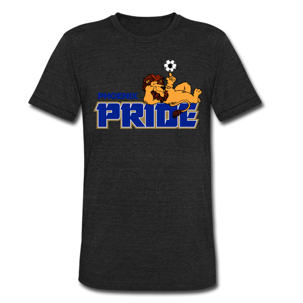 Phoenix Pride T-Shirt (Tri-Blend Super Light) - heather black