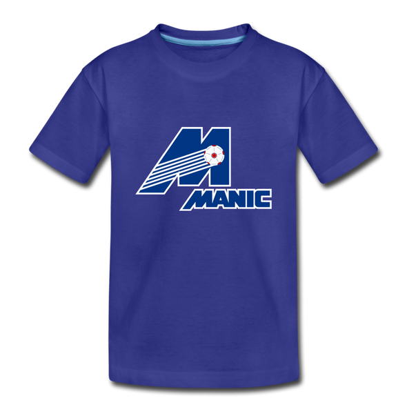 Montreal Manic T-Shirt (Youth) - royal blue