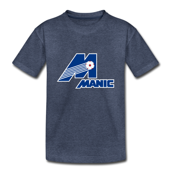 Montreal Manic T-Shirt (Youth) - heather blue