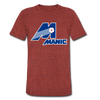 Montreal Manic T-Shirt (Tri-Blend Super Light) - heather cranberry