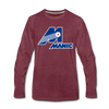 Montreal Manic Long Sleeve T-Shirt - heather burgundy