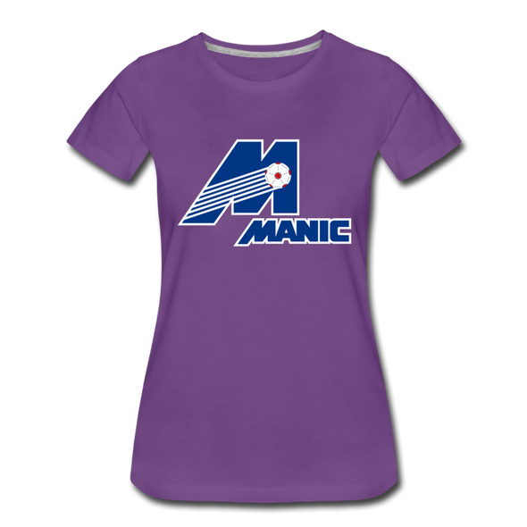 Montreal Manic Women’s T-Shirt - purple