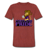 Portland Pride T-Shirt (Tri-Blend Super Light) - heather cranberry