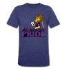 Portland Pride T-Shirt (Tri-Blend Super Light) - heather indigo