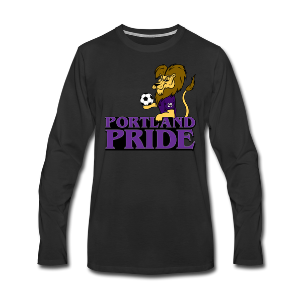 Portland Pride Long Sleeve T-Shirt - black