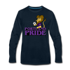 Portland Pride Long Sleeve T-Shirt - deep navy