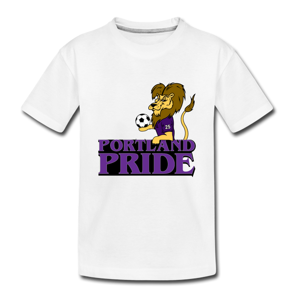 Portland Pride T-Shirt (Youth) - white