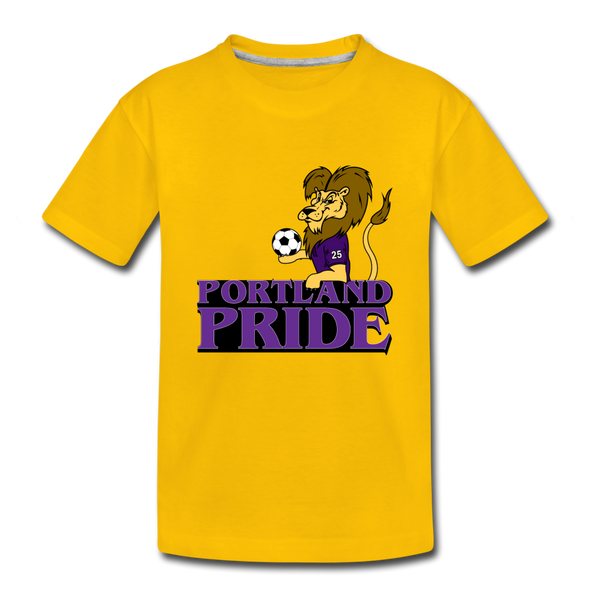 Portland Pride T-Shirt (Youth) - sun yellow