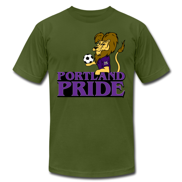 Portland Pride T-Shirt (Premium Lightweight) - olive