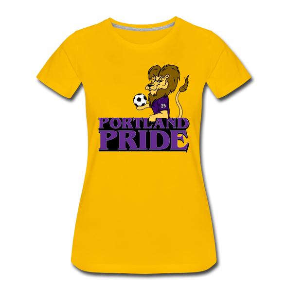Portland Pride Women’s T-Shirt - sun yellow