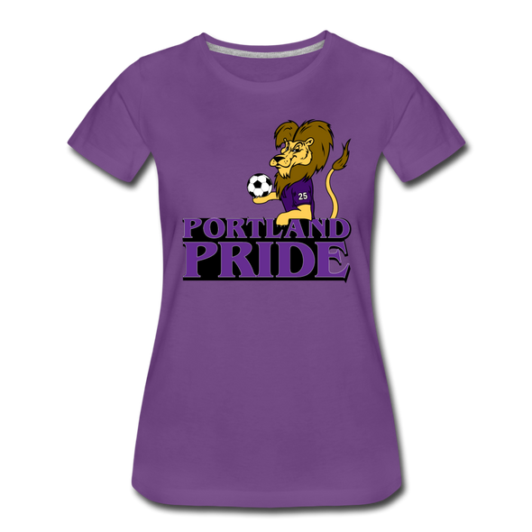 Portland Pride Women’s T-Shirt - purple
