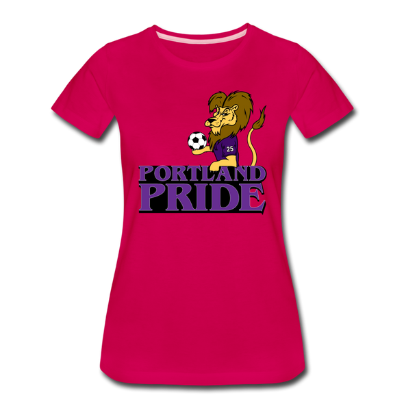 Portland Pride Women’s T-Shirt - dark pink