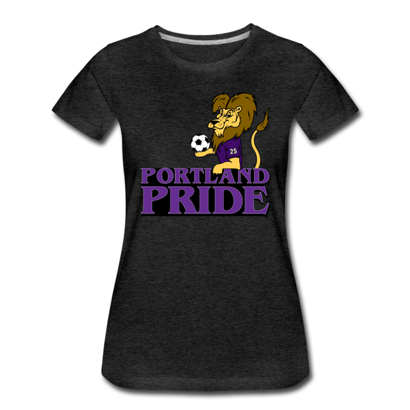 Portland Pride Women’s T-Shirt - charcoal gray