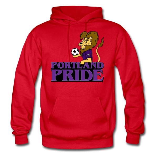 Portland Pride Hoodie - red