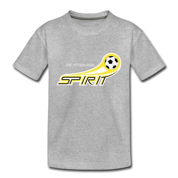 Pittsburgh Spirit T-Shirt (Youth) - heather gray