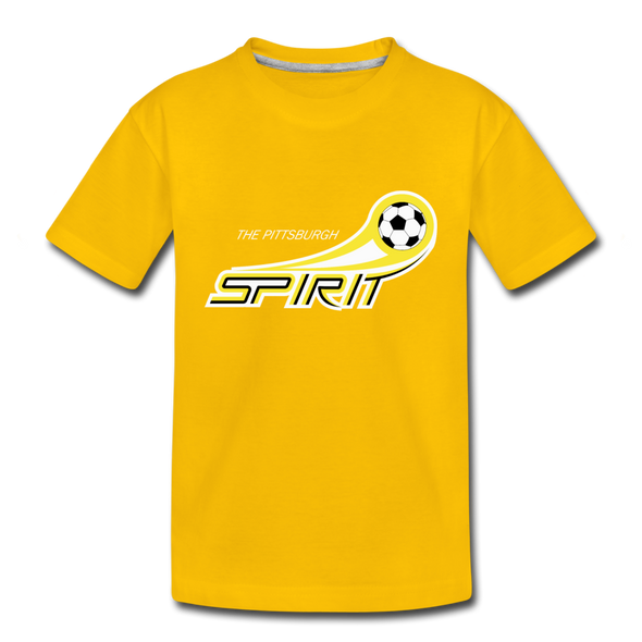 Pittsburgh Spirit T-Shirt (Youth) - sun yellow