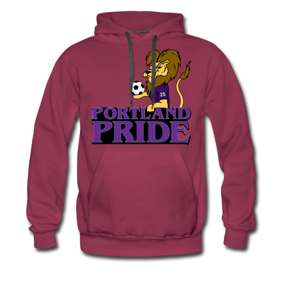Portland Pride Hoodie (Premium) - burgundy