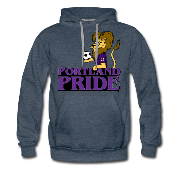 Portland Pride Hoodie (Premium) - heather denim