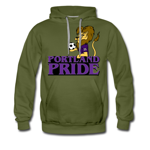 Portland Pride Hoodie (Premium) - olive green