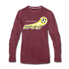 Pittsburgh Spirit Long Sleeve T-Shirt - heather burgundy