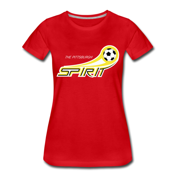 Pittsburgh Spirit Women’s T-Shirt - red
