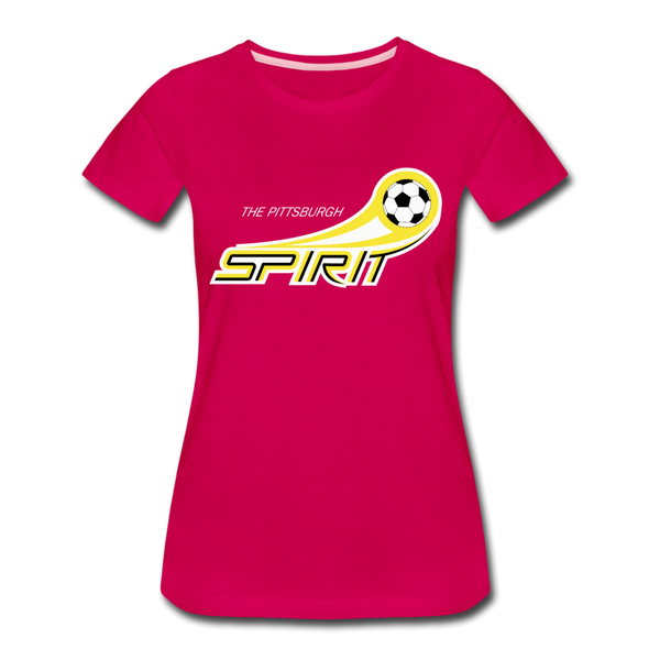 Pittsburgh Spirit Women’s T-Shirt - dark pink