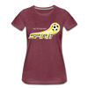 Pittsburgh Spirit Women’s T-Shirt - heather burgundy