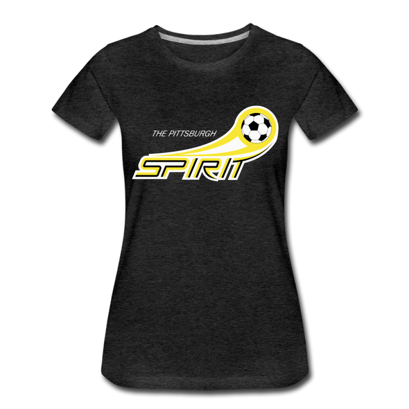 Pittsburgh Spirit Women’s T-Shirt - charcoal gray