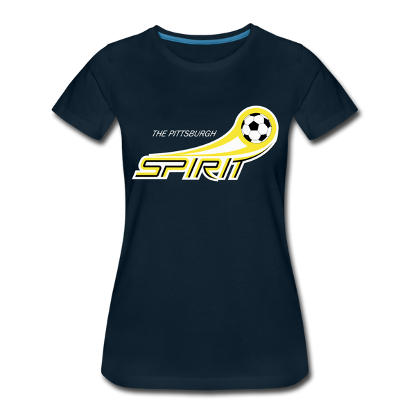Pittsburgh Spirit Women’s T-Shirt - deep navy