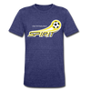 Pittsburgh Spirit T-Shirt (Tri-Blend Super Light) - heather indigo