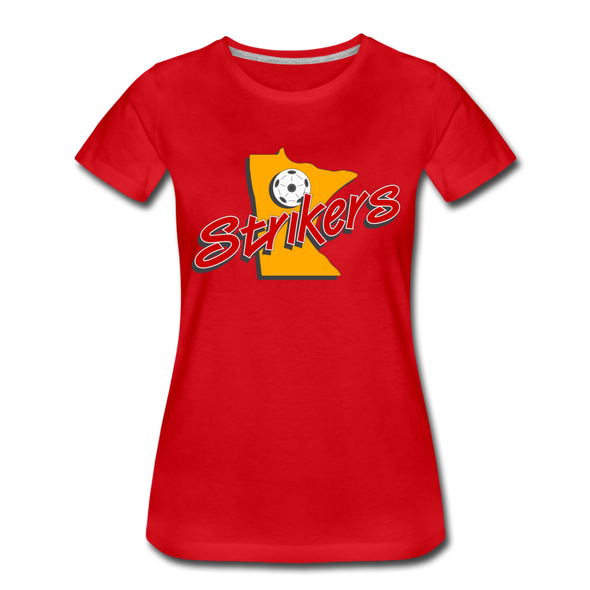 Minnesota Strikers Women’s T-Shirt - red