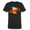 Minnesota Strikers T-Shirt (Tri-Blend Super Light) - heather black