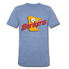 Minnesota Strikers T-Shirt (Tri-Blend Super Light) - heather Blue