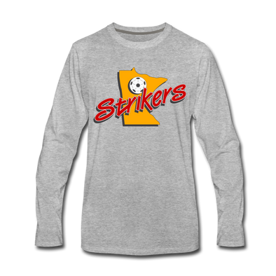 Minnesota Strikers Long Sleeve T-Shirt - heather gray